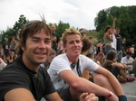 Liam and Andy at Frequency Festival