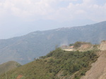 "The World's Most Dangerous Road", Coroico in distance
