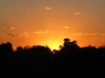 Sunset, Okavango Delta