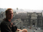 View from on top of Angkor Wat Temple