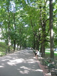 nice park that surrounds Krakow, used to be the moat