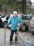 hey, that's not Fiji!  Skiing with my Dad at Northstar.