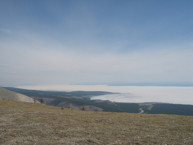 Khovsgol from top of mountains