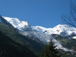 Went a little crazy on the Mt. Blanc pics.  It is the one in the middle . . far . . far away.