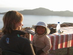 Bolivian Girl, Isla del Sol, Lake Titicacca, Bolivia