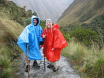 Inca Trail, Peru, me and my sister, Julie