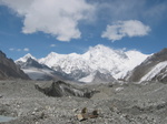Cho Oyu from Cho Oyu Glacier