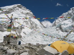 Base Camp, prayer flags