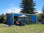 Dave's, my surf guide, house in front of the break