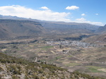 forget name, but awesome small town near Colca Canyon, old cultures