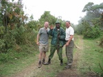 Bullface our Empakai Crater Guide ( gun is for Buffalo )