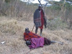 Masai Friends at Camp Acacia