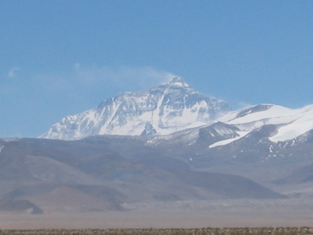 Everest from Tibet