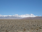 full range view, Everest on extreme left, Cho Oyu on the right