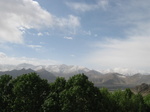 view of Lhasa from monastery