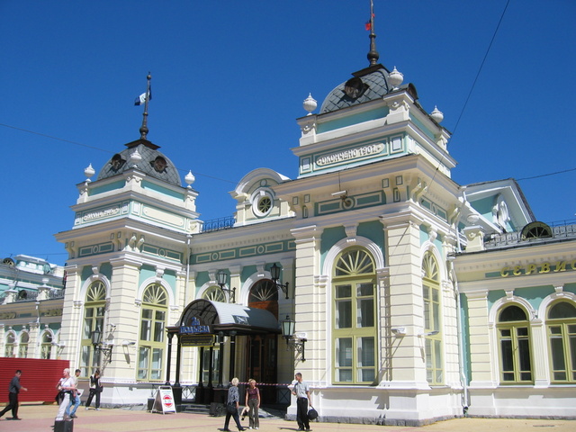 Irkutsk, train station